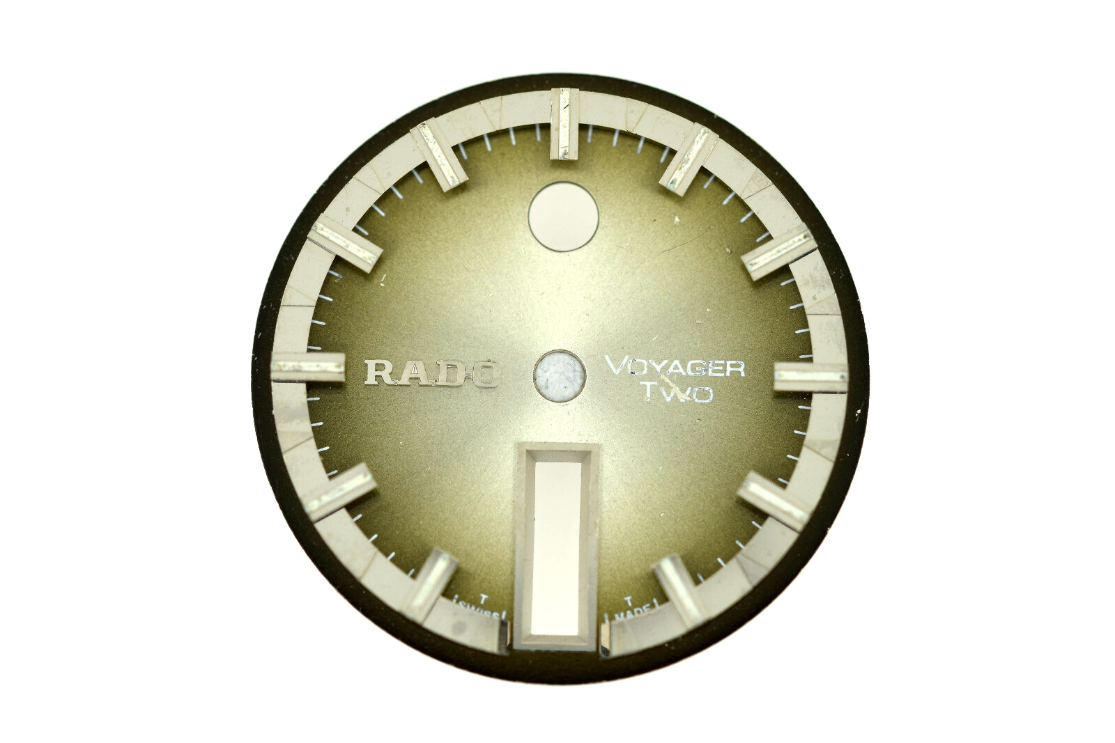 RADO Voyager Two Vintage Day Date Swiss T Watch Dial 27mm (ZB761)