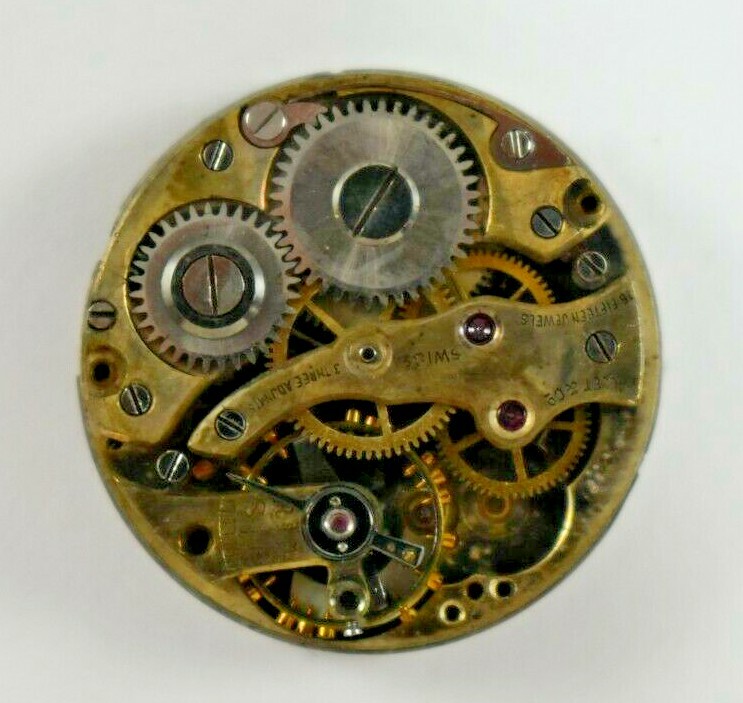 Vintage Swiss Made Gallet Co 23.08mm Wrist Watch Movement lot.t
