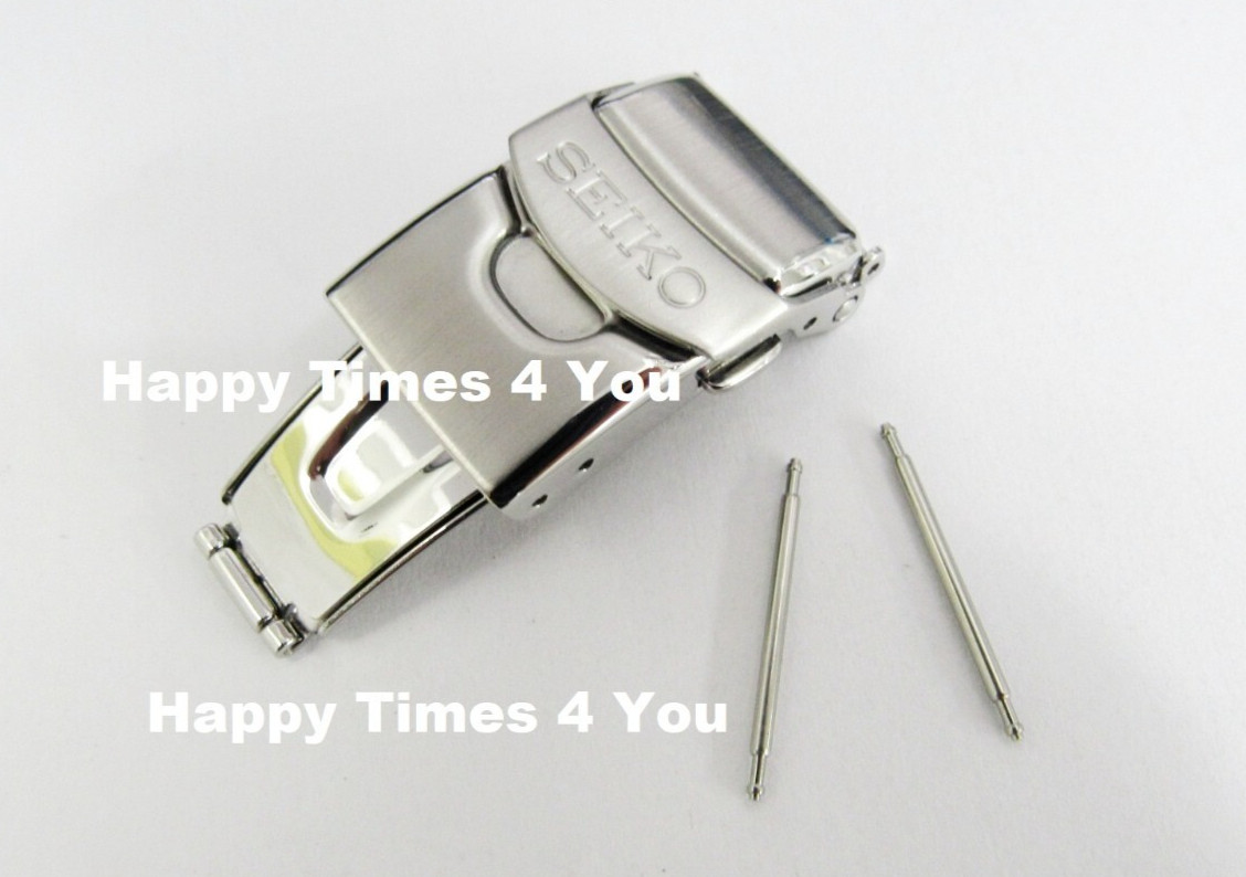 18mm Seiko Original Flip Over Safety Watch Clasp