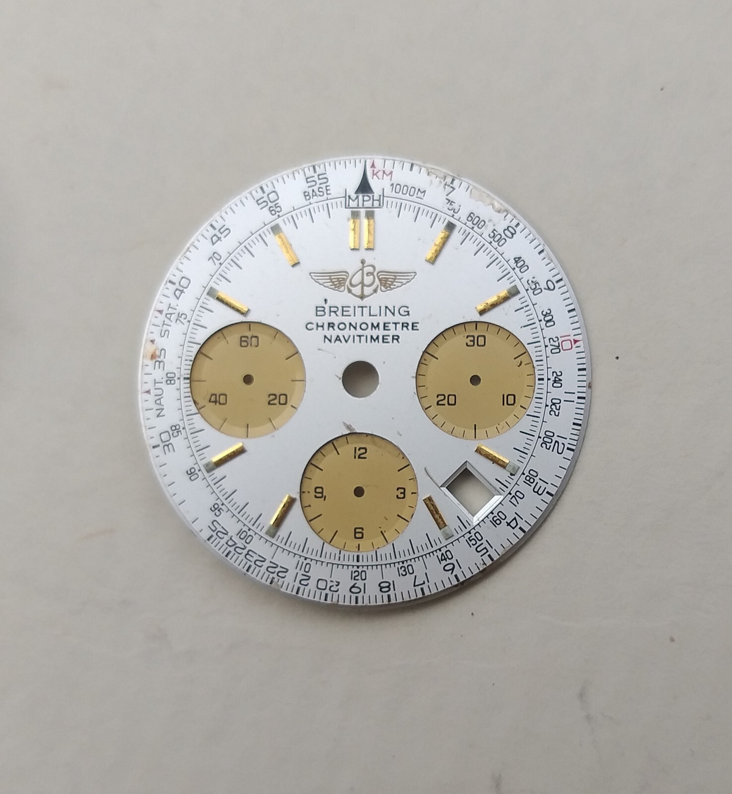 Breitling Heritage 1884 Navitimer GMT Chronograph White Dial D2332212