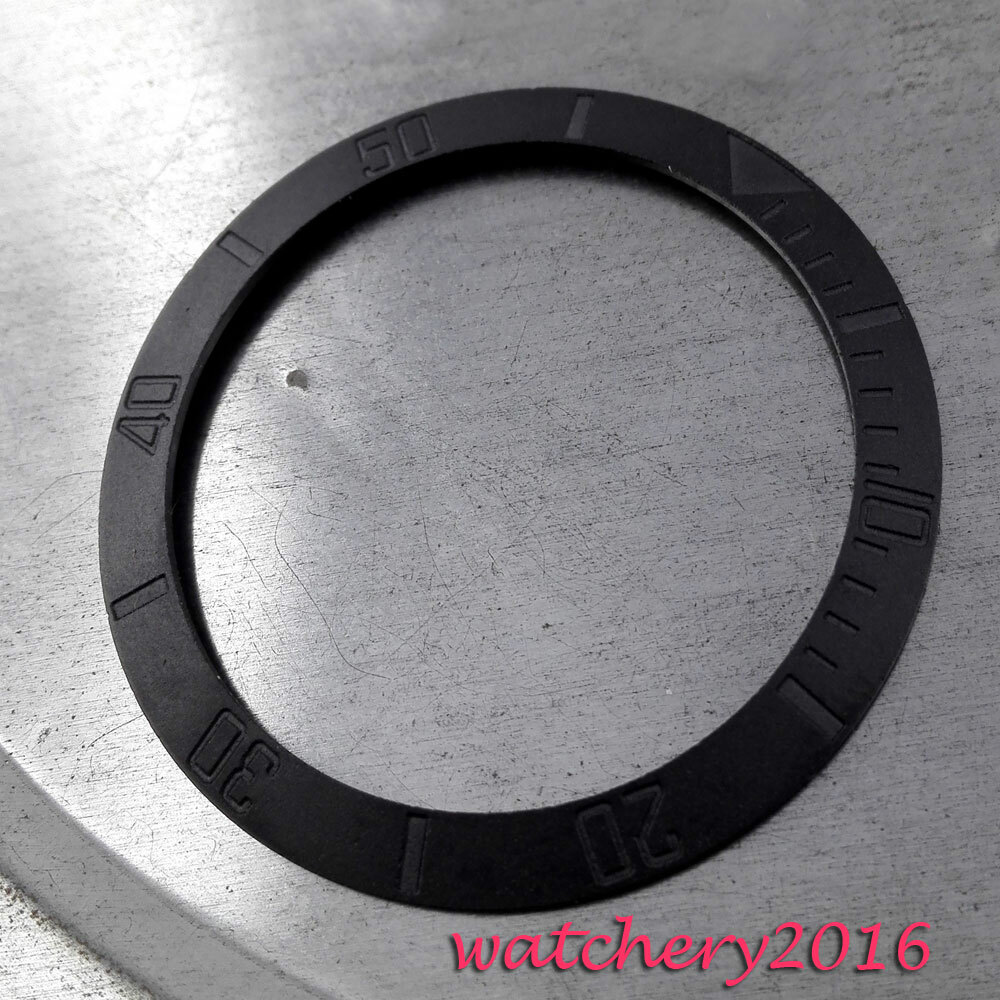 38mm high quality black ceramic bezel New Fashion casual replacement parts inser