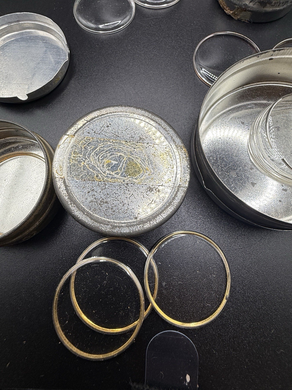 Lot #20 VTG Watch Crystals NOS Pocket & Wrist Watch Mixed Estate Watchmaker
