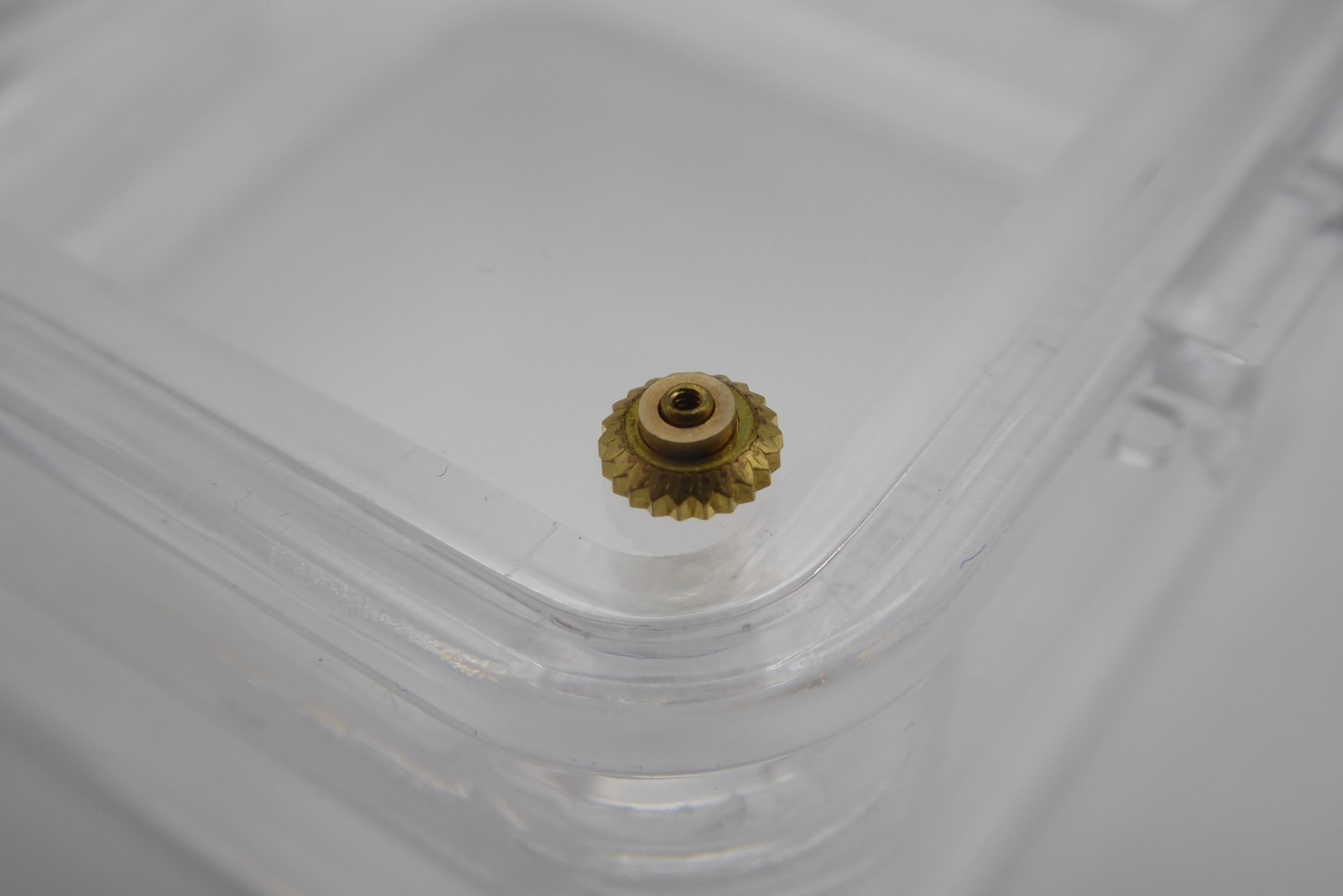 Movado vintage crown gold plated 4.7mm