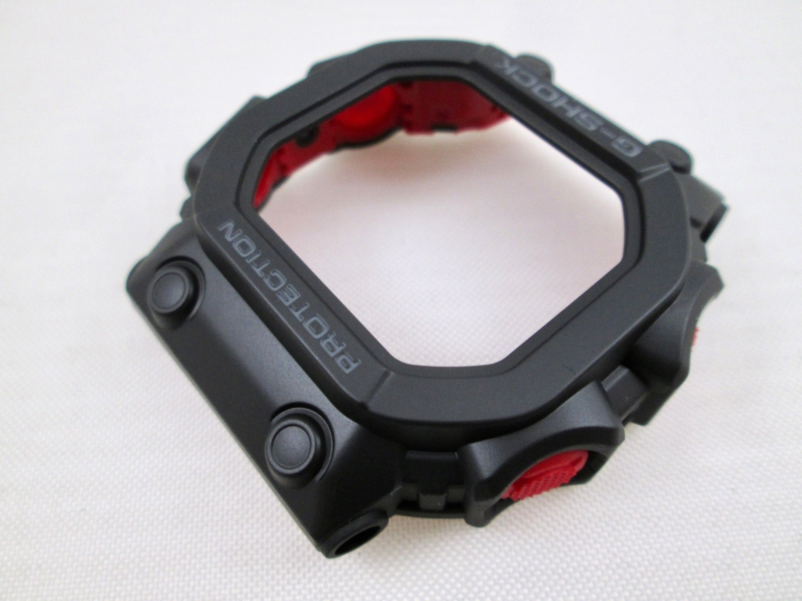 Genuine Casio G-Shock King GX-56 black and red resin watch bezel, case cover