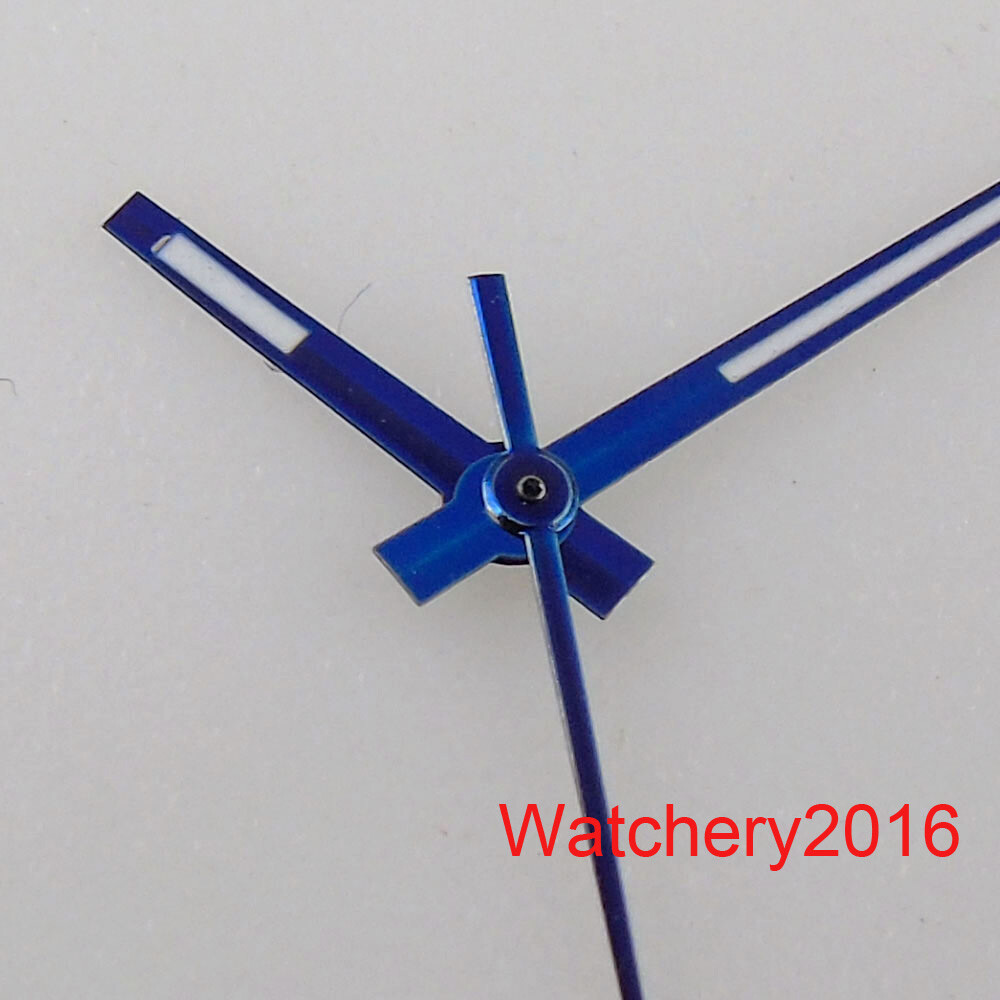 Luminous Watch Hand Blue Rose Gold Silver Fit NH35 MIYOTA DG ETA 2824 movement