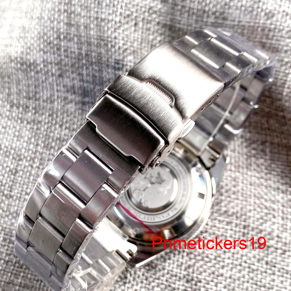 300M Watch Dive Case Steel Strap Sapphire Glass Fit NH35 ETA2824 PT5000 Movement