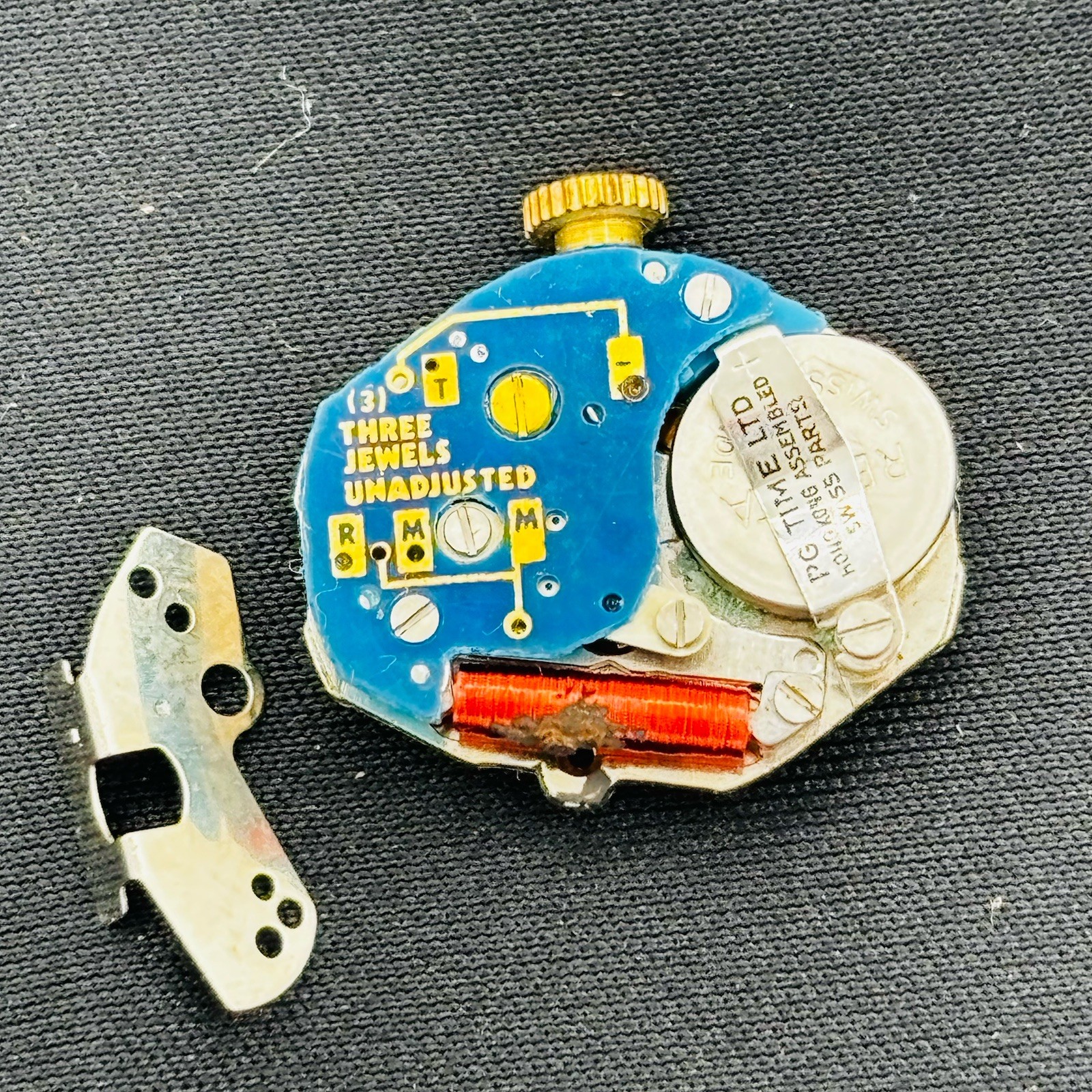 Ebosa 111.861 1 Jewel Swiss Watch Movement Spare Parts