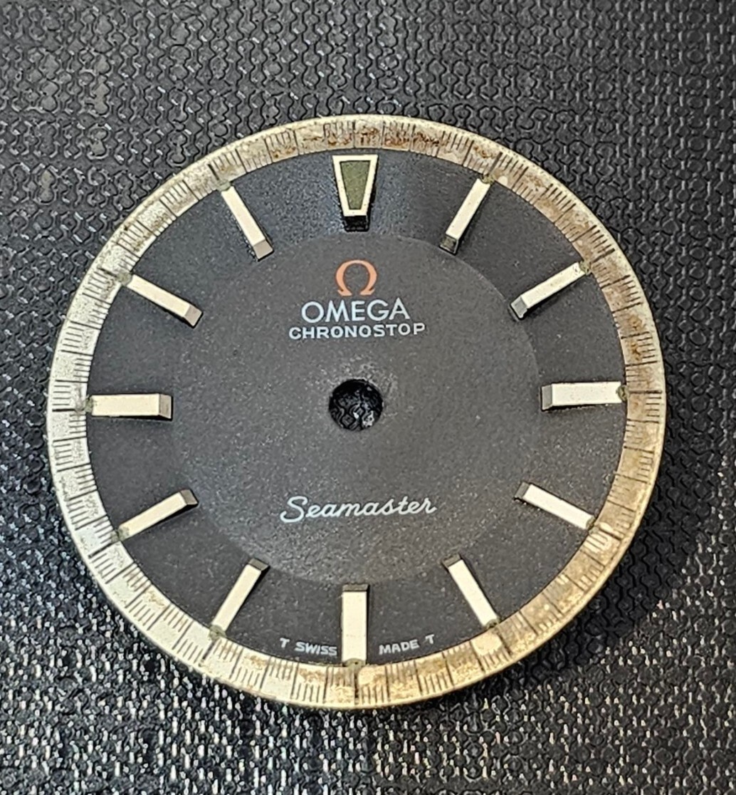 Genuine OMEGA Chronostop Dial, Original