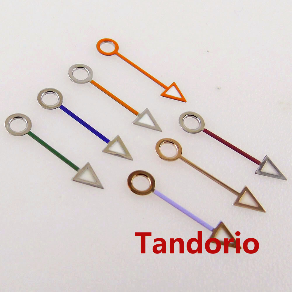 Red Blue Green GMT Watch Hand for NH34 ETA 2836 DG 3804B 2.0mm/2.2mm Hole Lume
