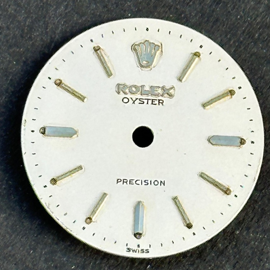 Vintage Rolex Oyster Precision Ladies Watch Dial For 6410 No Date