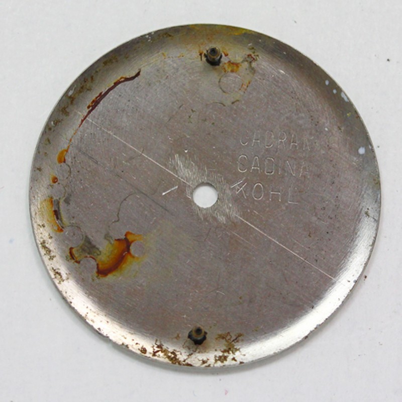ELGIN B.W. Raymond Swiss 29.6mm Metallic Vintage NOS Watch Dial 1960’s – Issue