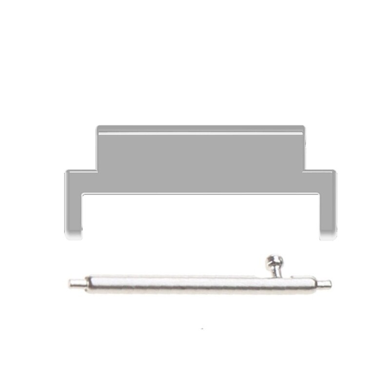 Watchband Connector Adapter for 18mm-20mm Wrist Strap Link HeadGrain 1 Pair