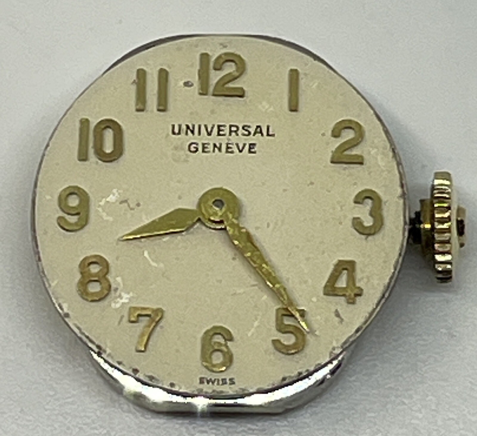 UNIVERSAL GENEVE MOVEMENT Swiss 17 Jewels Runs