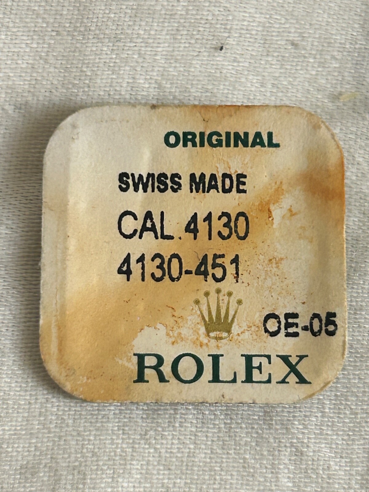 Rolex Daytona Caliber 4130 451 Bridle for Stud Support Genuine sealed package