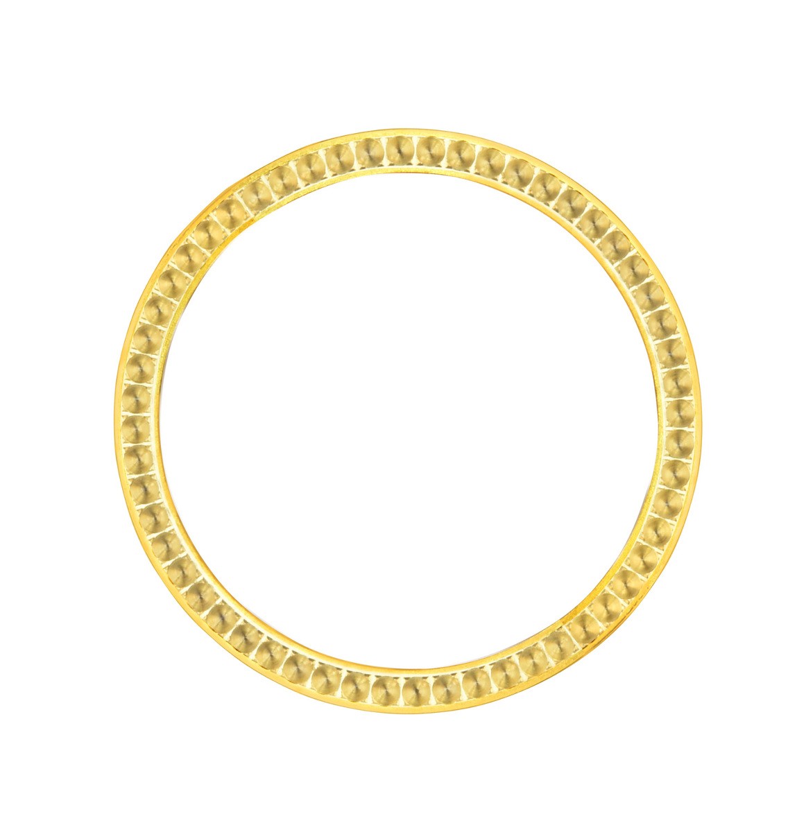 Gold Diamond Replacement Bezel For Rolex 36mm Case 0.07Ct 3Ct 1601 16200 1801