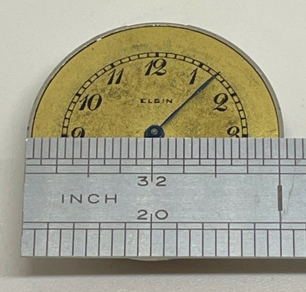 Elgin Movement Double Roller USA