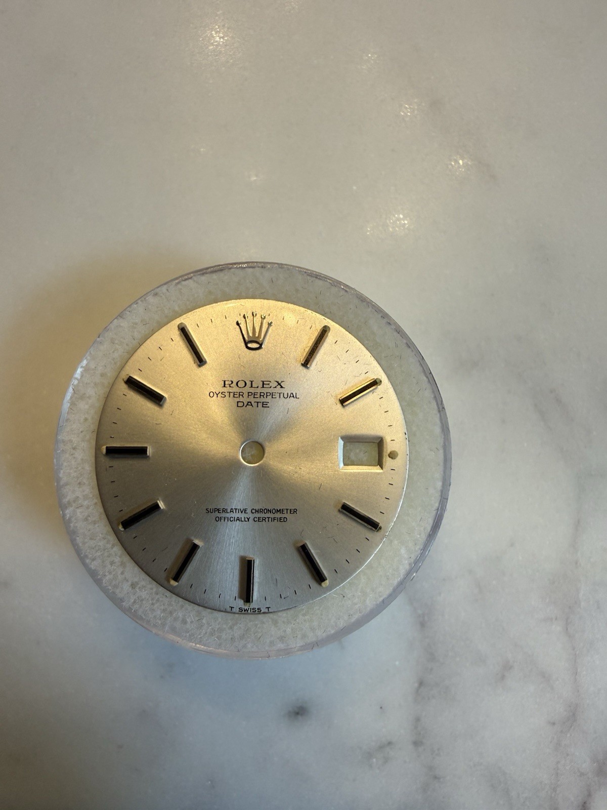 Rolex 1500 1501 34mm Oyster Perpetual Date Watch Dial 1570
