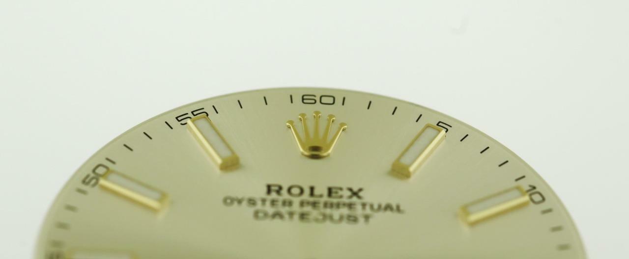 Original Men’s Rolex Datejust 41 126333 126303 Silver Index Dial 2/T #A2