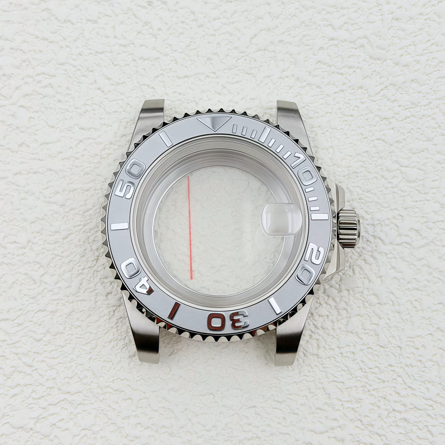 40mm Stainless Watch Case Sapphire for NH35/36 Movement 28.5mm Dial Accessories