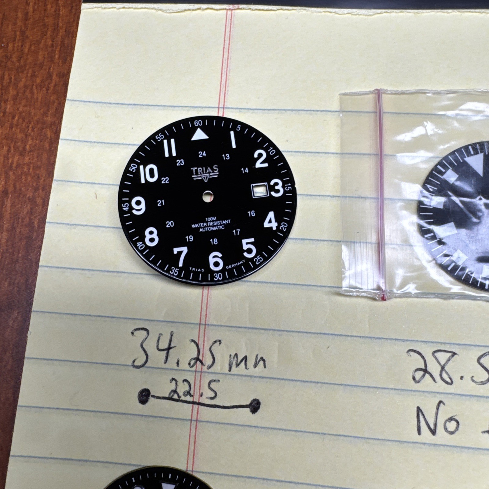 15 Watch Dial Lot MOST NEW 28.5 28mm 29.5 40.5 NH35/36