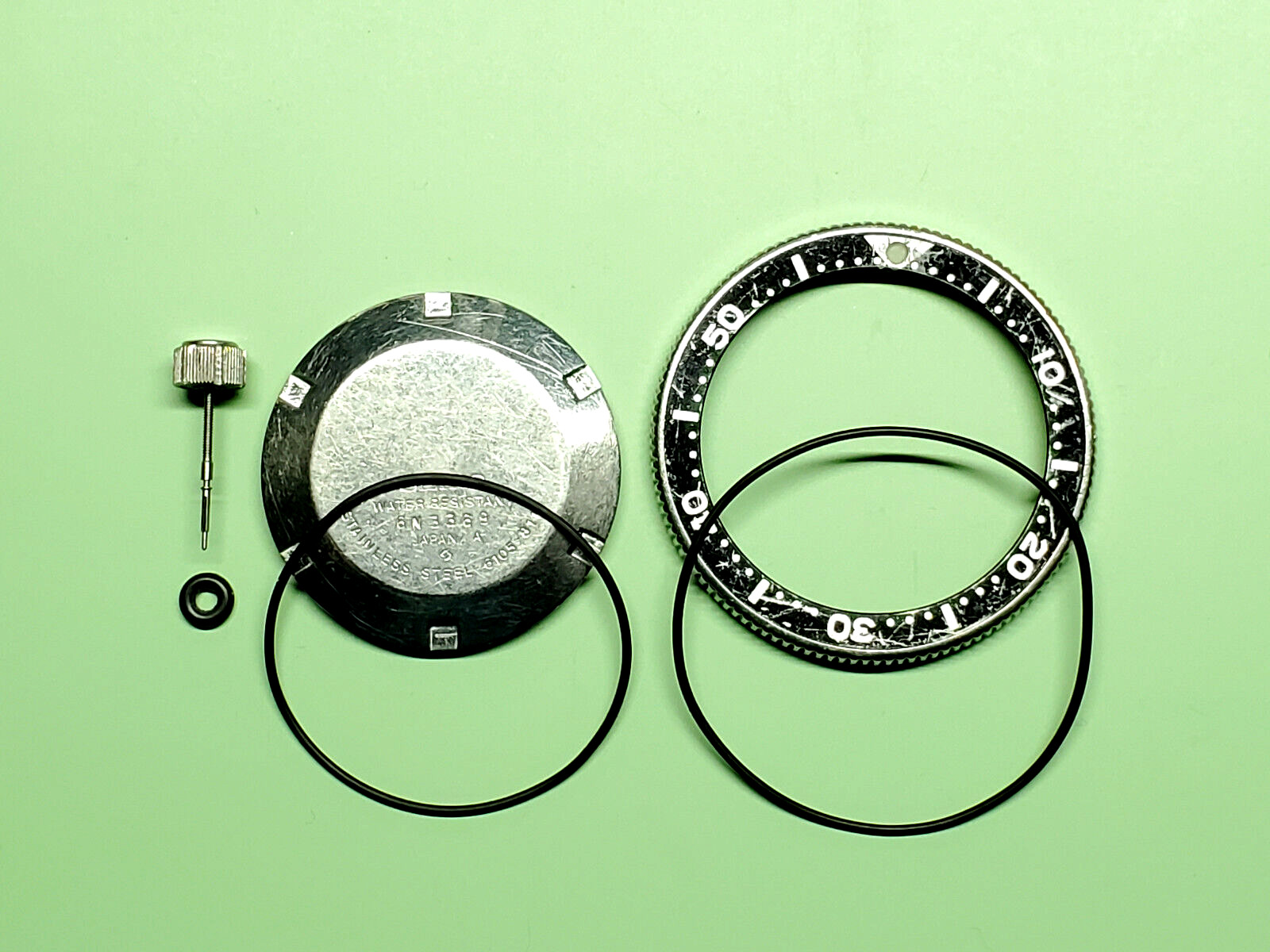 6105-8110 + 6105-8119 Restoration Package for your Seiko Dive Watch.