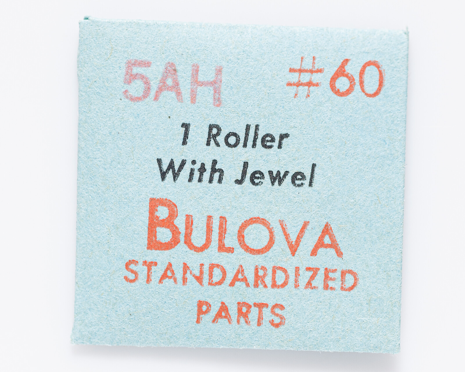 Vintage ORIGINAL Bulova Roller w/ Jewel #60 for Cal. 5AH