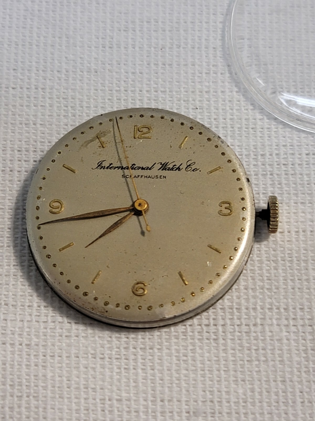 1948 IWC International Watch Co. Schaffhausen Cal. 89 1188383 32mm Movement 18k
