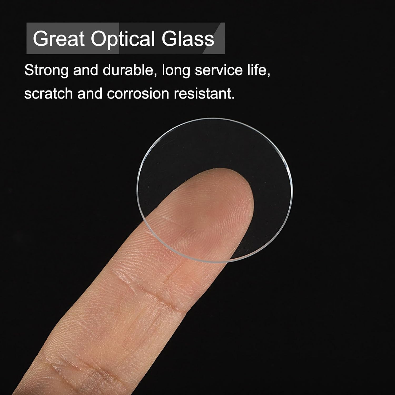 Watch Crystal Glass Lens, Round Glasses Watch Face Crystals Len Replacement Part