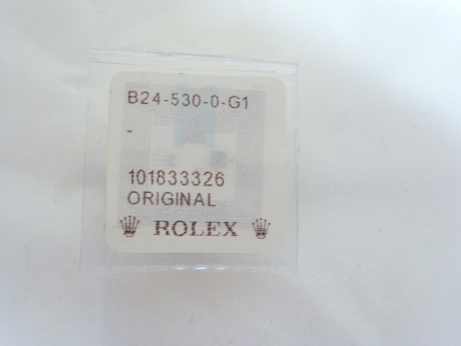 ROLEX 1530 STEEL CROWN B24-530-0G1-GMT NEW OLD STOCK New