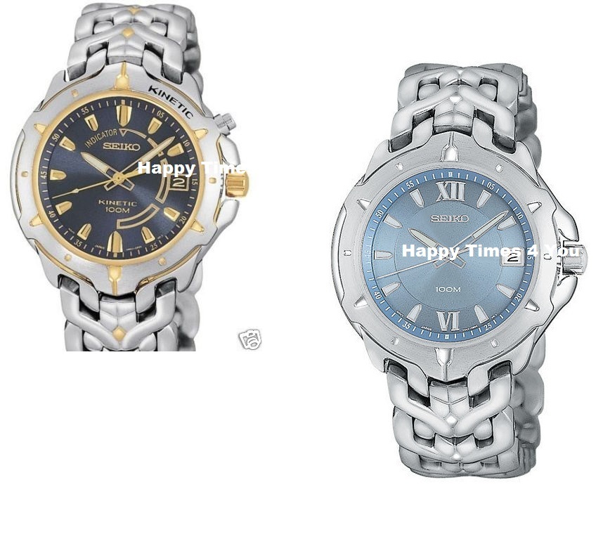 Seiko Windward Kinetic Watch SKA096 Watch Clasp