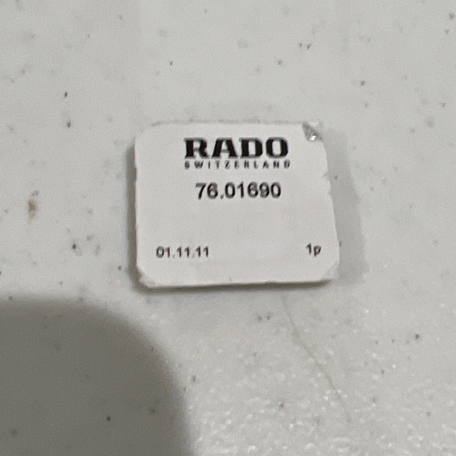 Rado Sintra Link New Sealed Authentic 7601690