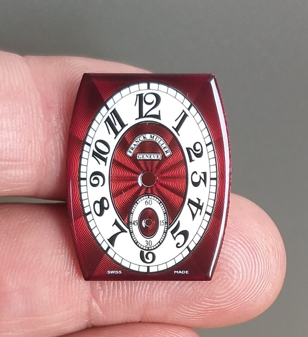 Genuine Franck Muller Curvex Ref 7500 S6 Chronometro Dial for Ladies Watch