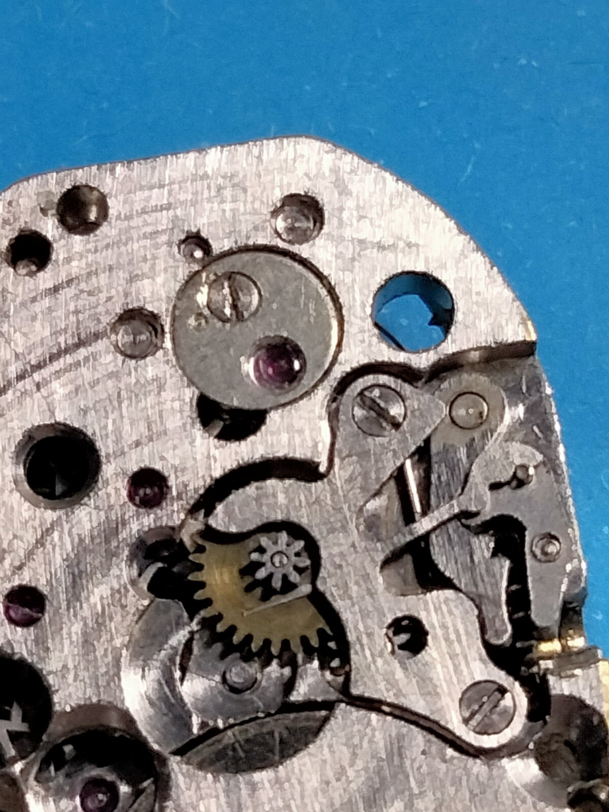 Rare Roamer / Meyer & Stüdeli MST 349 Watch Movement Suisse made. Year 1945