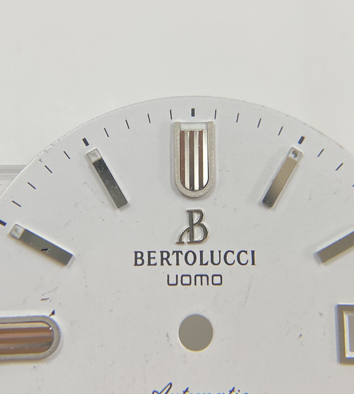 Original Bertolucci Uomo Automatic 28mm White Dial Ref: 884.55.41.10B