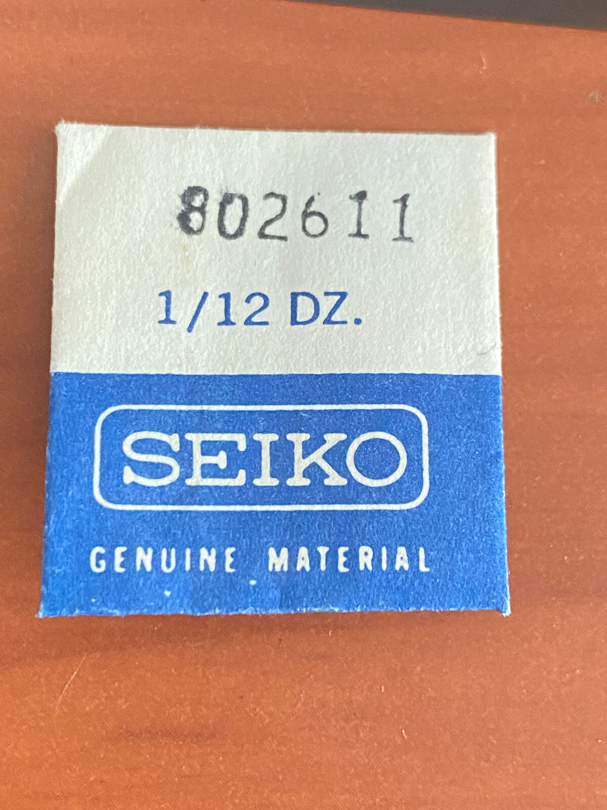 VINTAGE GENUINE SEIKO DATE DRIVE WHEEL 802611, FOR 6119C,6133A,6138A,6138B,6139A