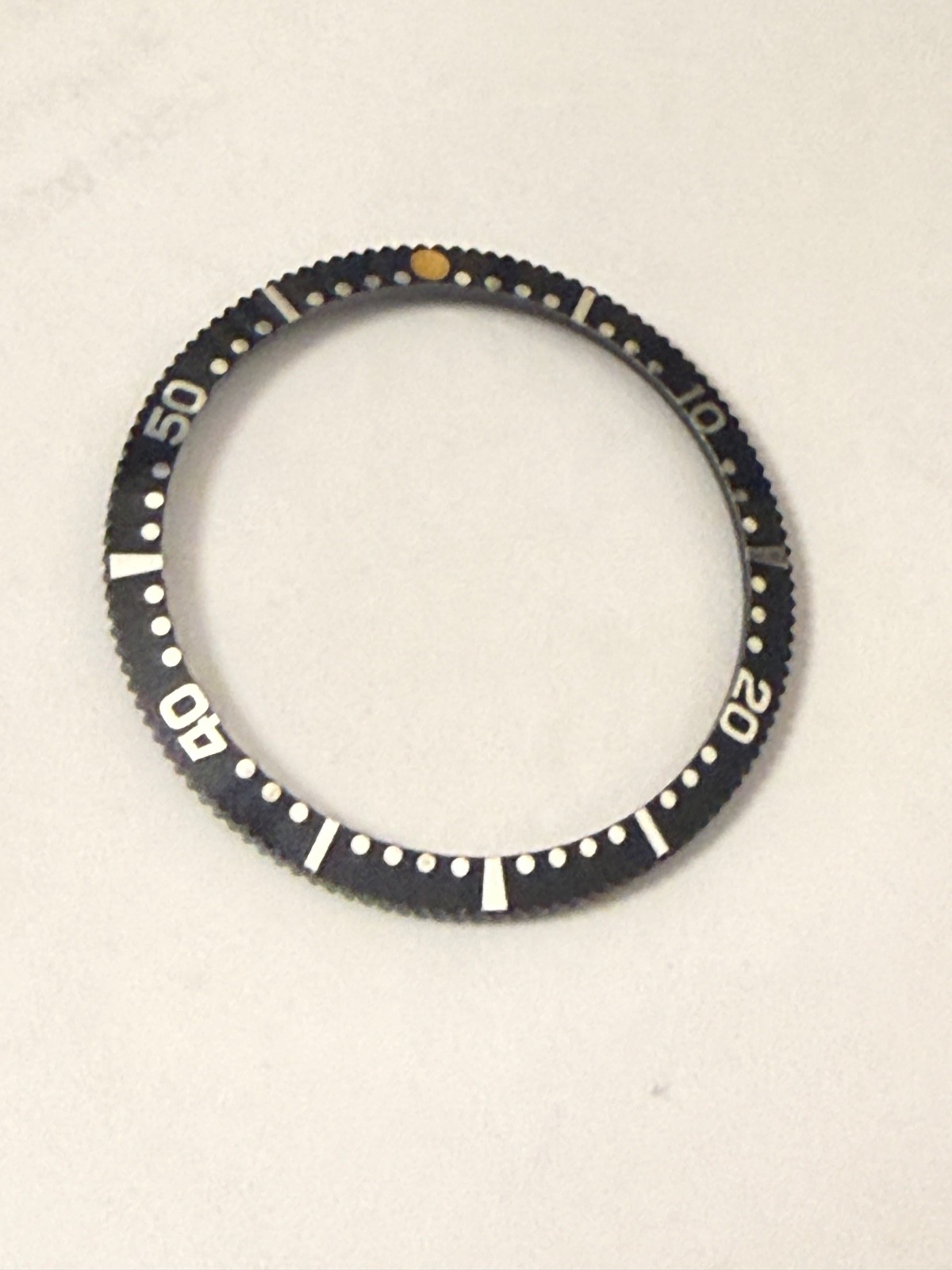 NOS Bezel Breitling Chrono-Matic Ref. 2112 Chronograph 38mm watch original black