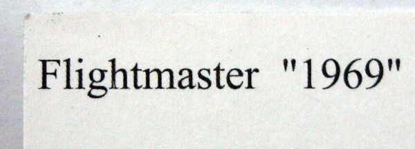 Rare Omega FLIGHTMASTER Vintage Post Card : 1969