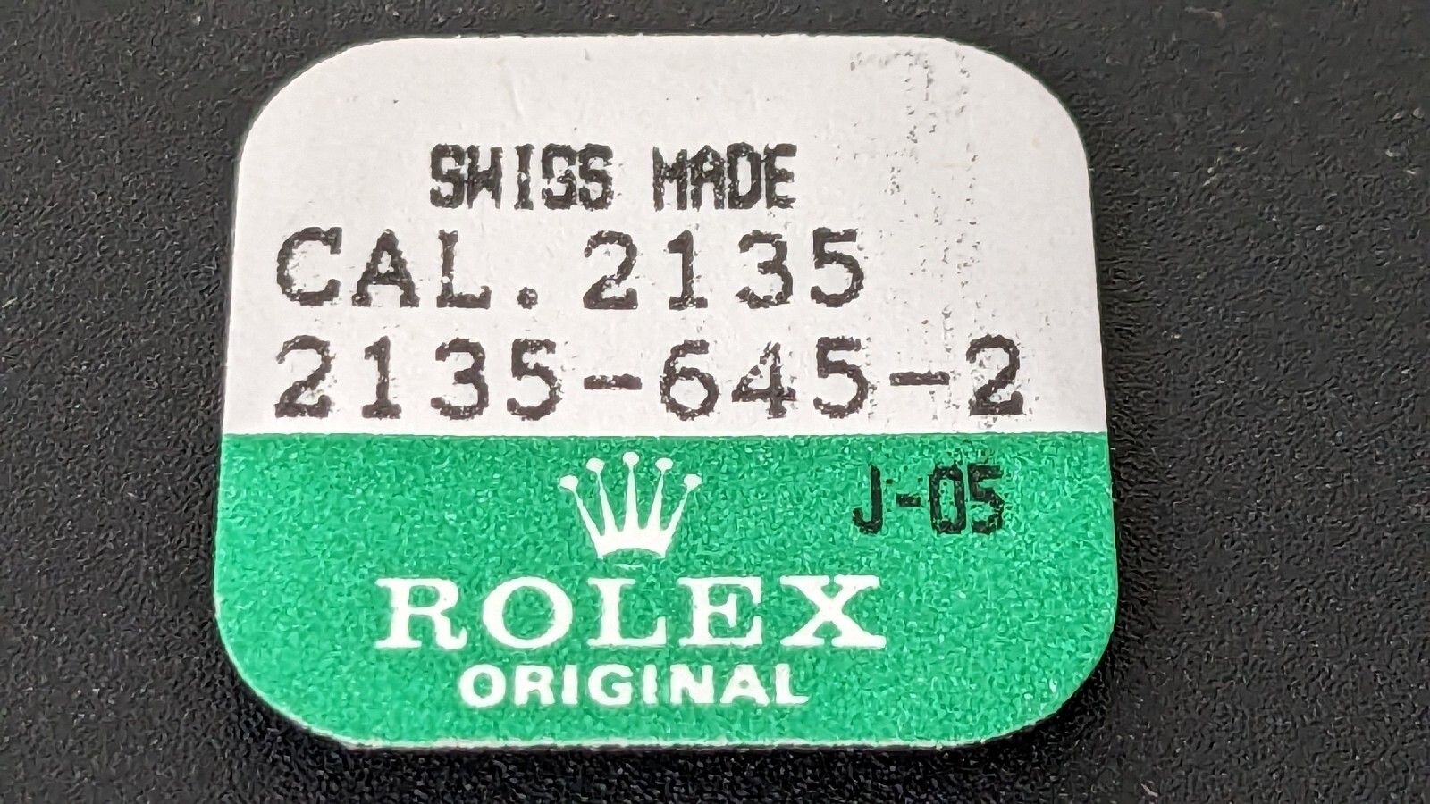 Rolex Genuine 2135-645-2 Date Star Clip 0.085mm Sealed package Old Stock
