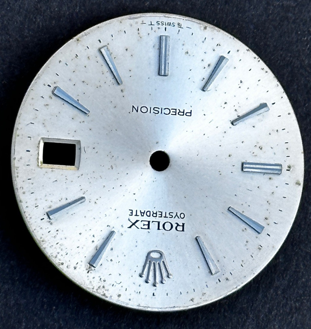 Vintage Rolex Oysterdate Precision Watch Dial for 6694