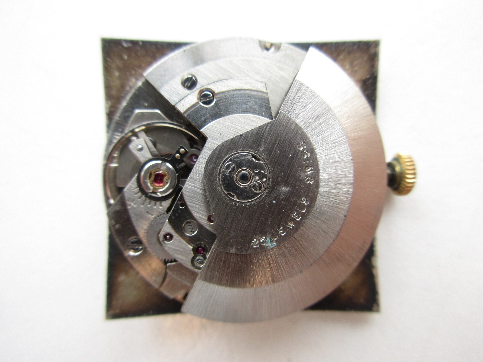 AS A. Schild cal. 1700/01 Swiss automatic watch movement – date at 3 – running