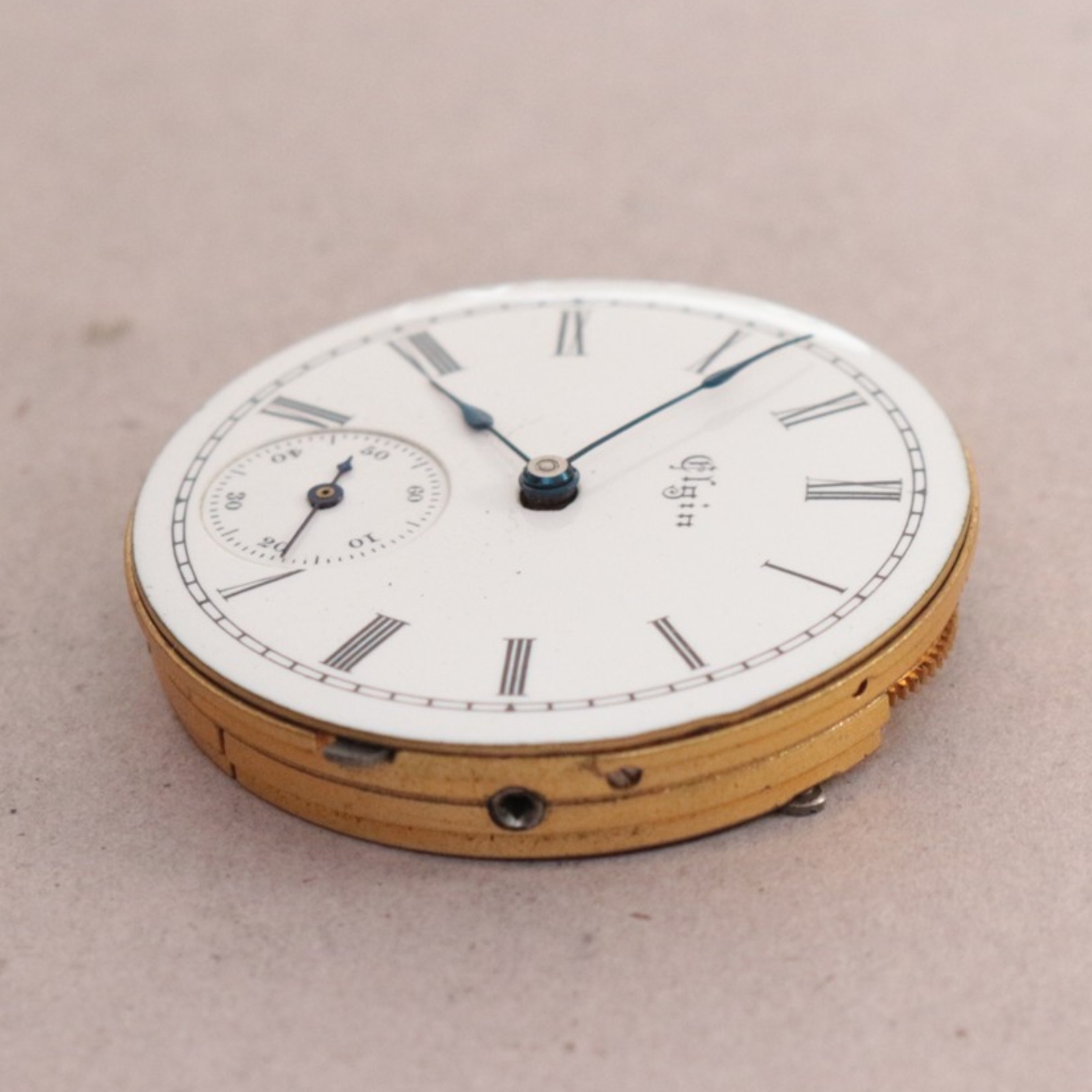 Elgin 0 Size Pocket Watch Movement – JS112