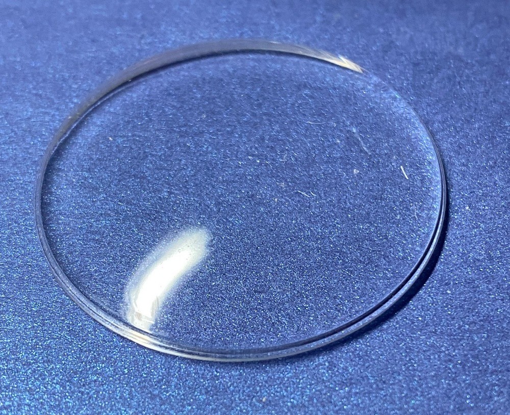 🕒5x Acrylic Watch Crystal | d-35 mm h 3mm Flat Top | USSR Vintage Plexiglass