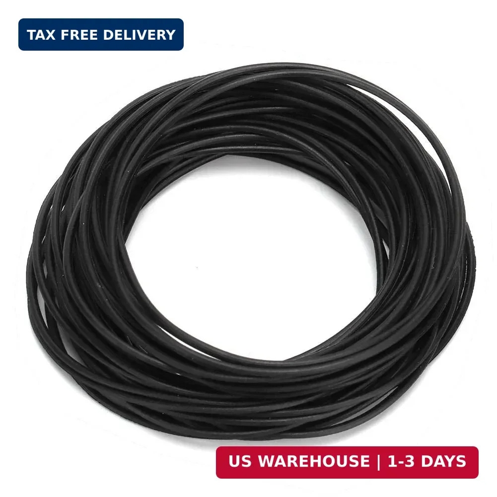 500Pcs Watch Gasket Rubber Seal, 50pcs/Bag 10 Bags O Ring Rubber Seal Watch Back
