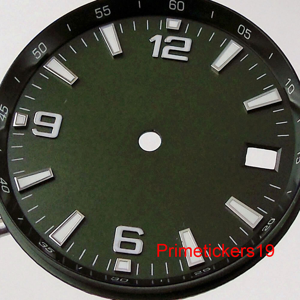 31mm*2.8mm Sterile Watch Dial Face Date Window Spare Part Fit NH35 NH36 Movement