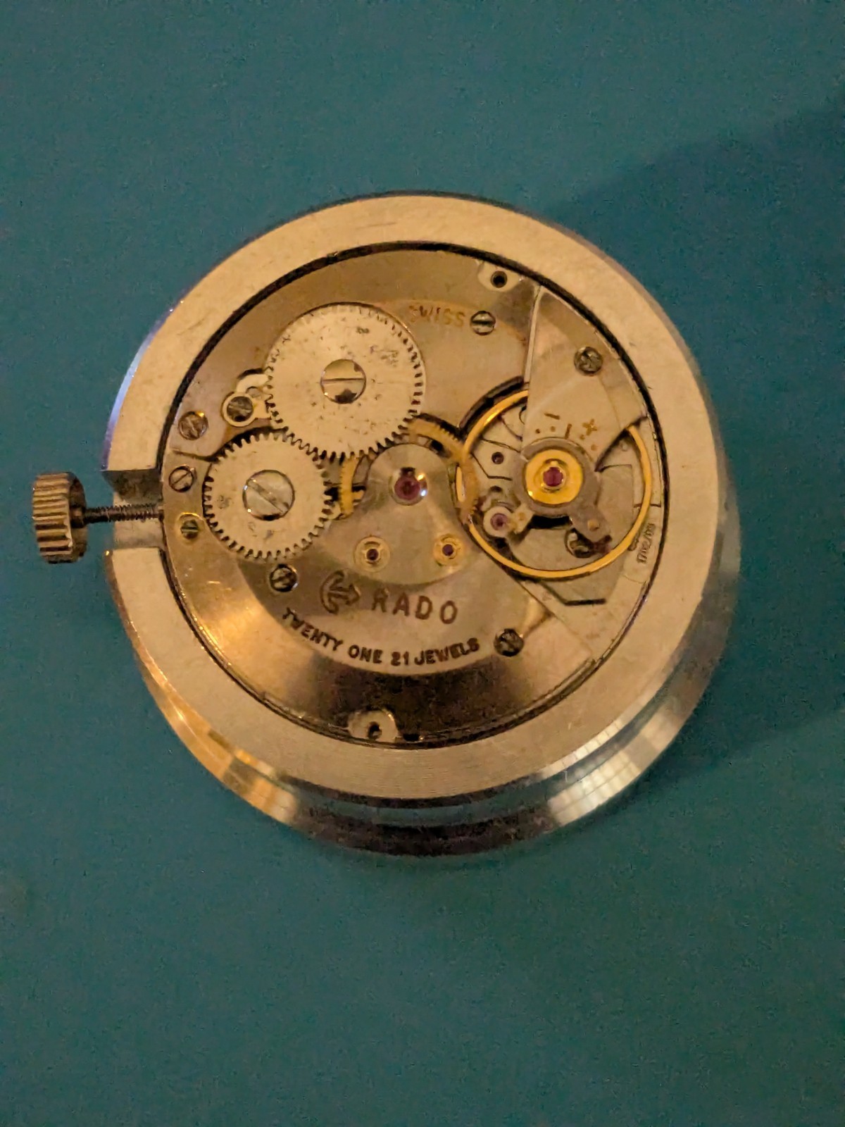 Manual Cal.AS1703 Movement Rado Swiss Made 21 Jewels Running