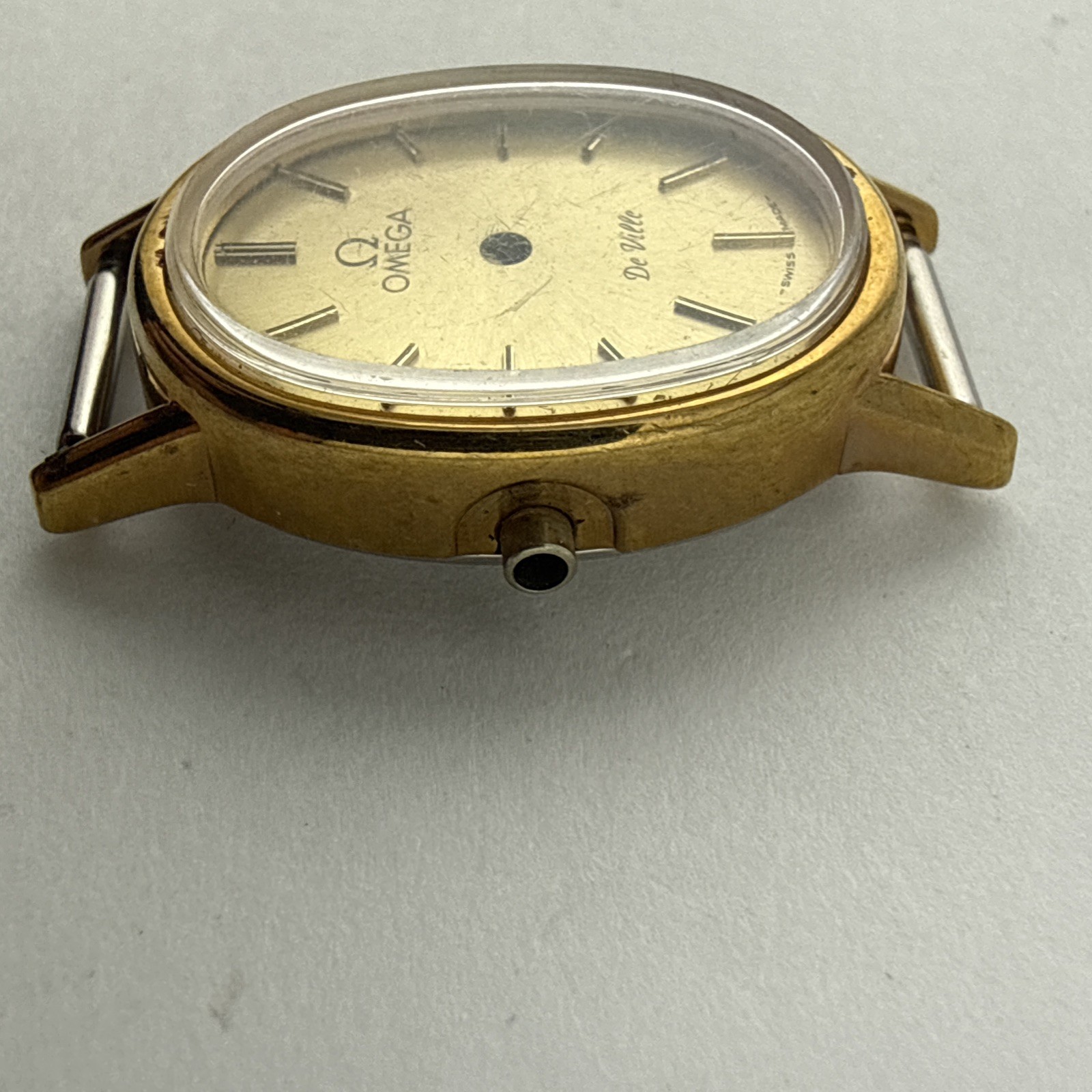 NOS OMEGA 511.0553 Ladies Watch Case 18.5mm W/ Crystal & Dial – New Old Stock