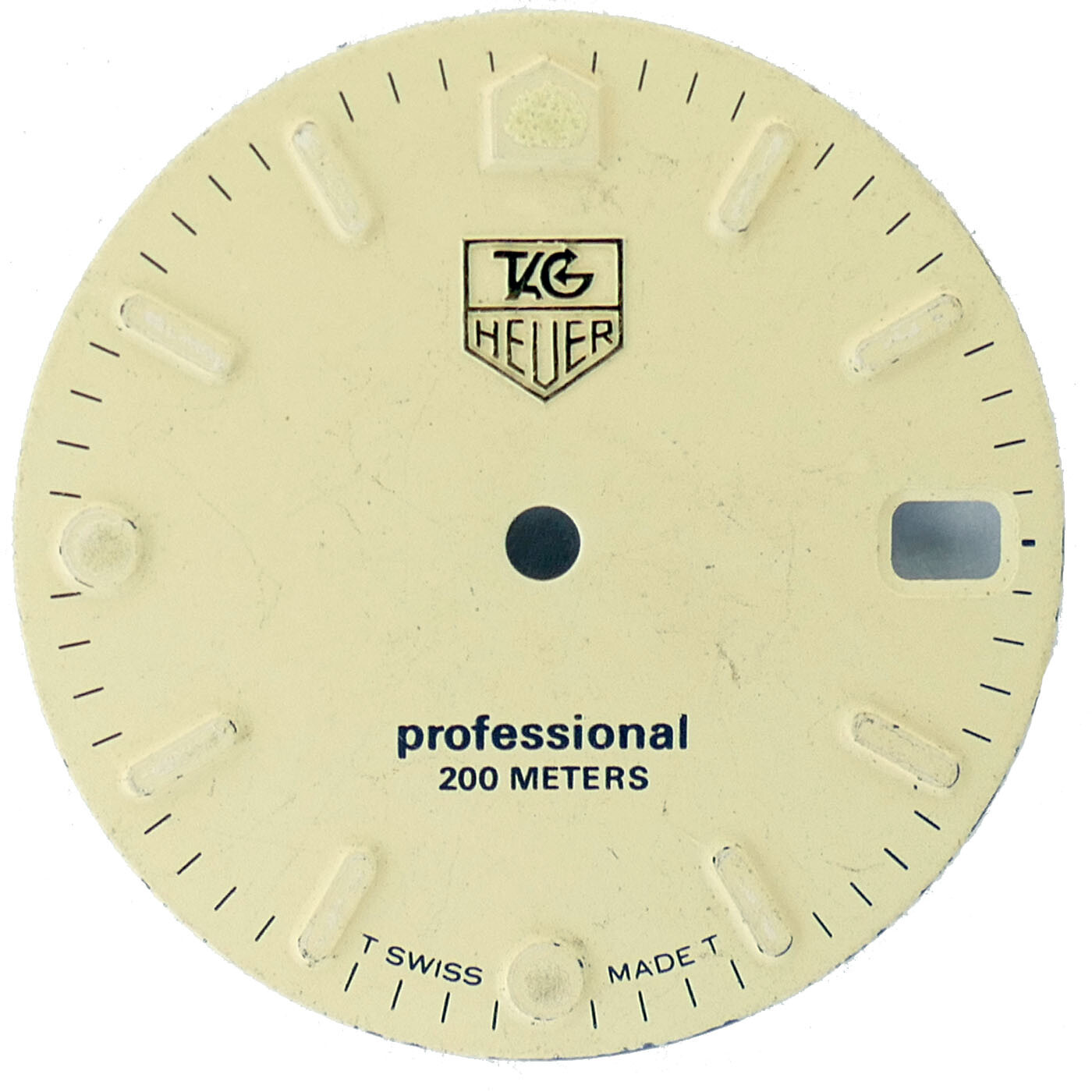 TAG HEUER PROFESSIONAL 200 METERS CREAM DIAL