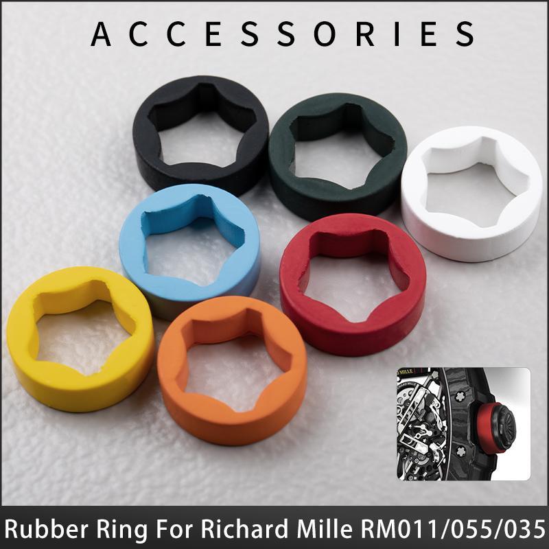Watch Crown Replacement for Richard Mille RM011 RM035 RM055 Rubber Resign Ring