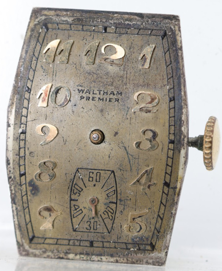 WALTHAM RIVERSIDE PREMIER Gr. No. 750, 21j, WATCH MOVEMENT, FOR REPAIR (NK)