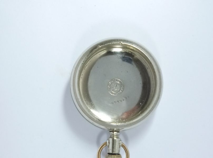 54MM 18s FAHYS Refined Polished Pocket Watch Case-Parts